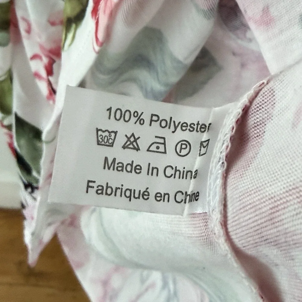 Show Me Your Mumu Belted Robe One Size Pink Floral Casual Wrap‎ Cozy Feminine